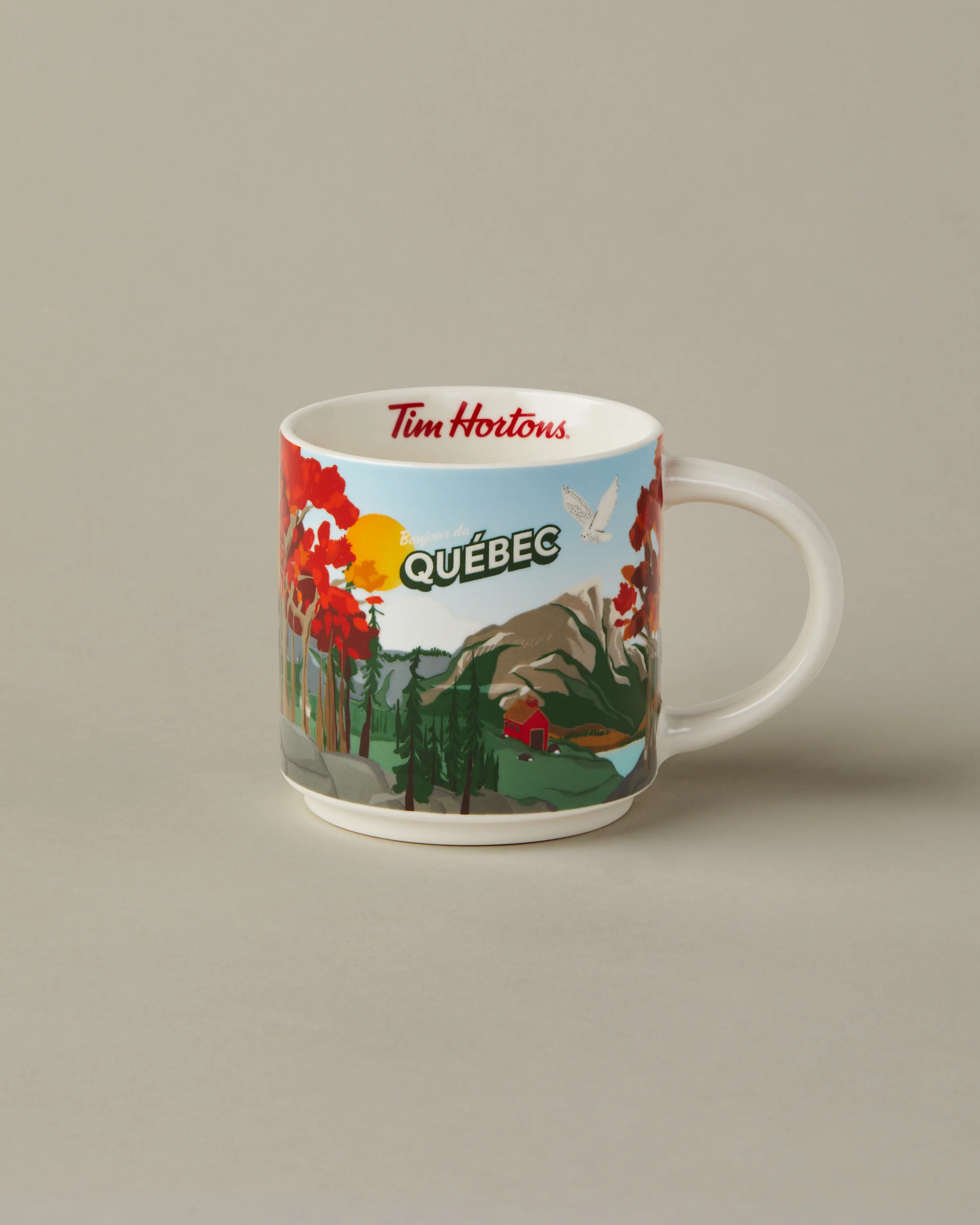 16oz Provincial Ceramic Mug - Quebec
