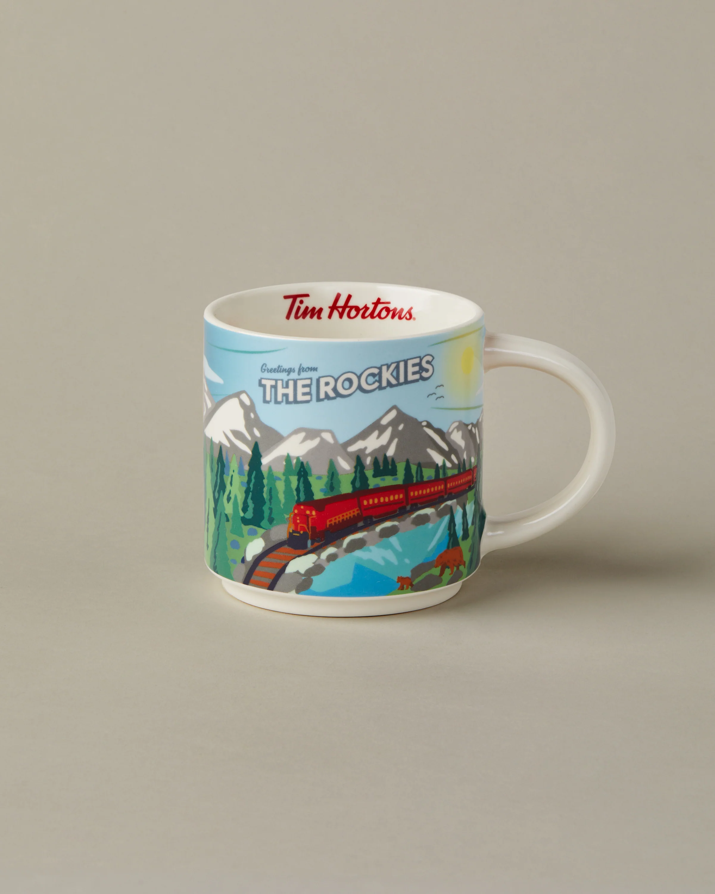 16oz Ceramic Mug - The Rockies