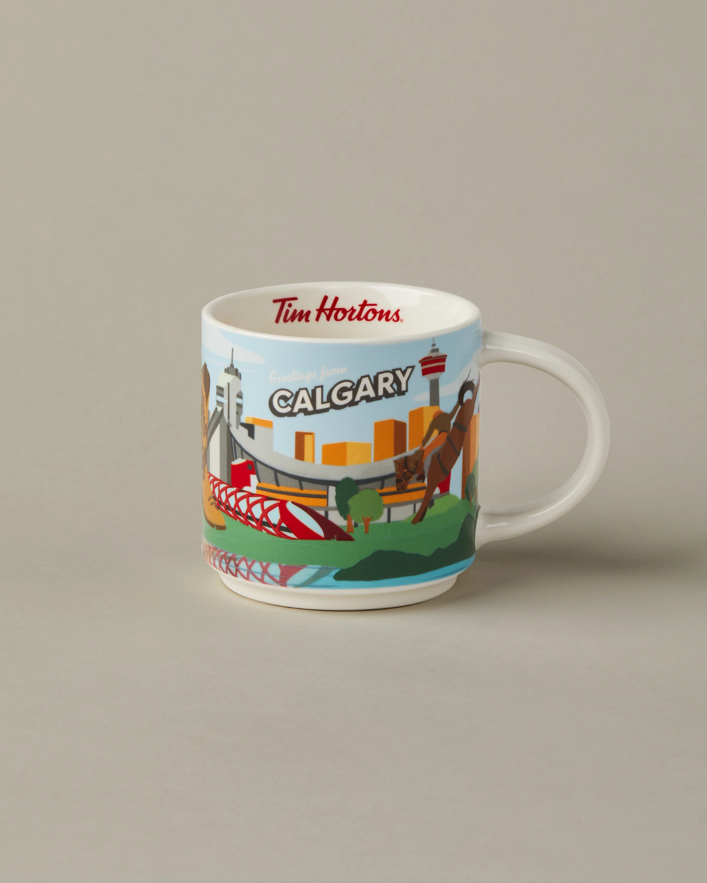 16oz City Ceramic Mug - Calgary
