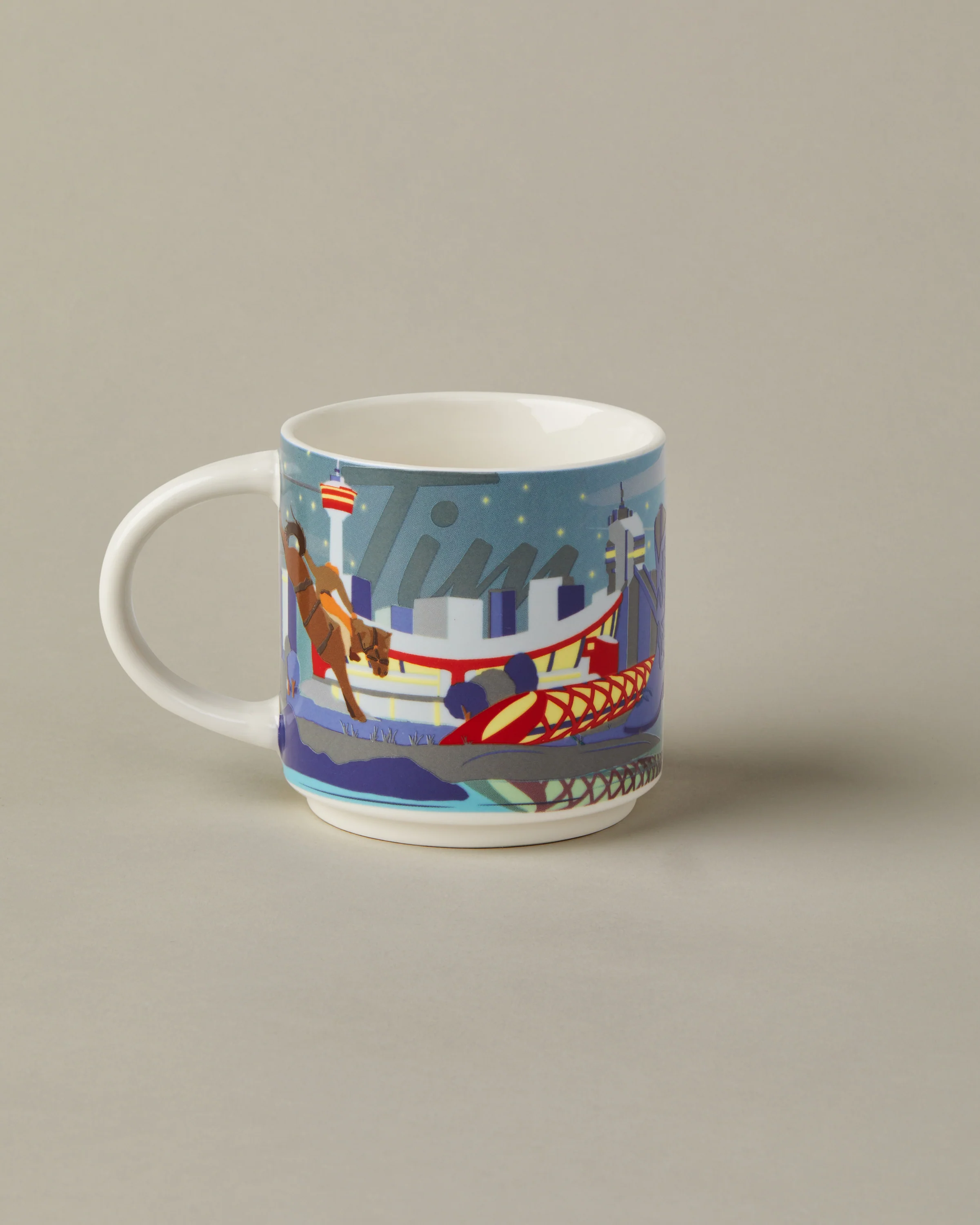 16oz City Ceramic Mug - Calgary - Image 2