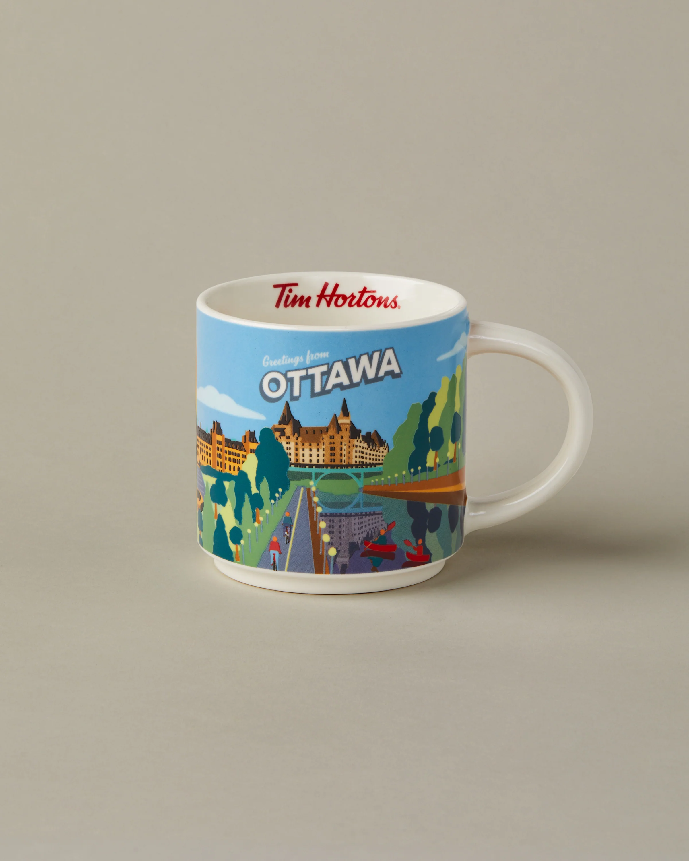 16oz City Ceramic Mug - Ottawa
