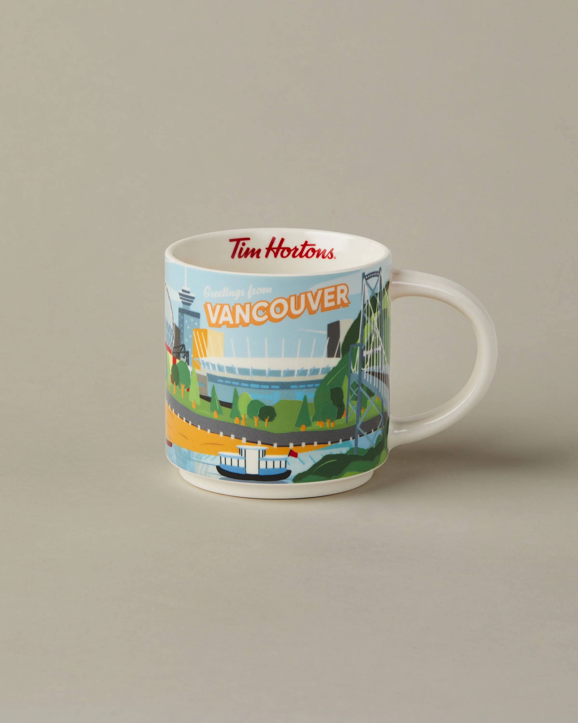 16oz City Ceramic Mug - Vancouver