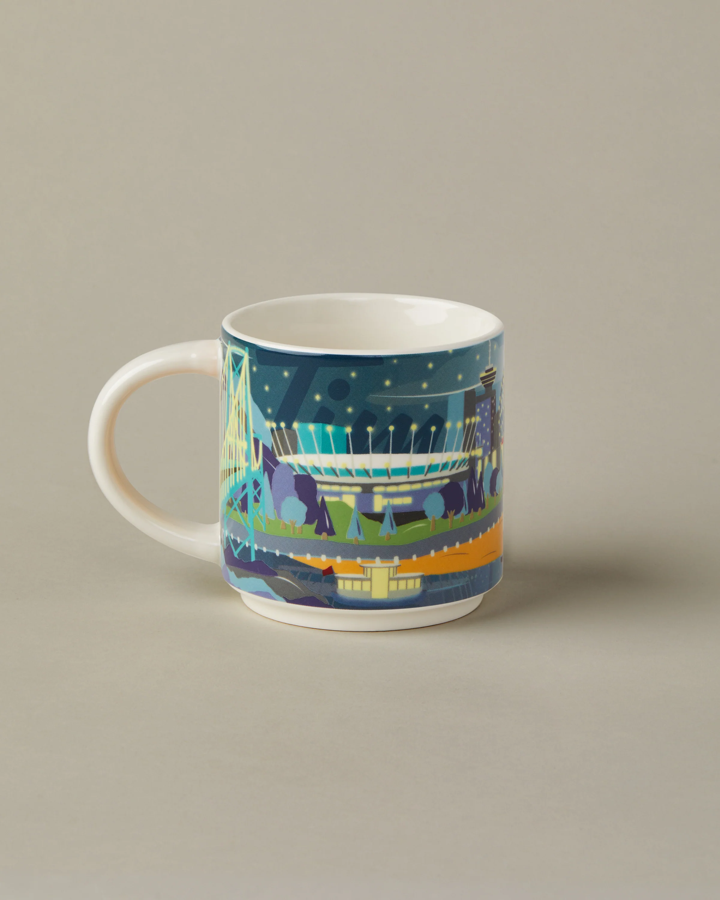 16oz City Ceramic Mug - Vancouver - Image 2