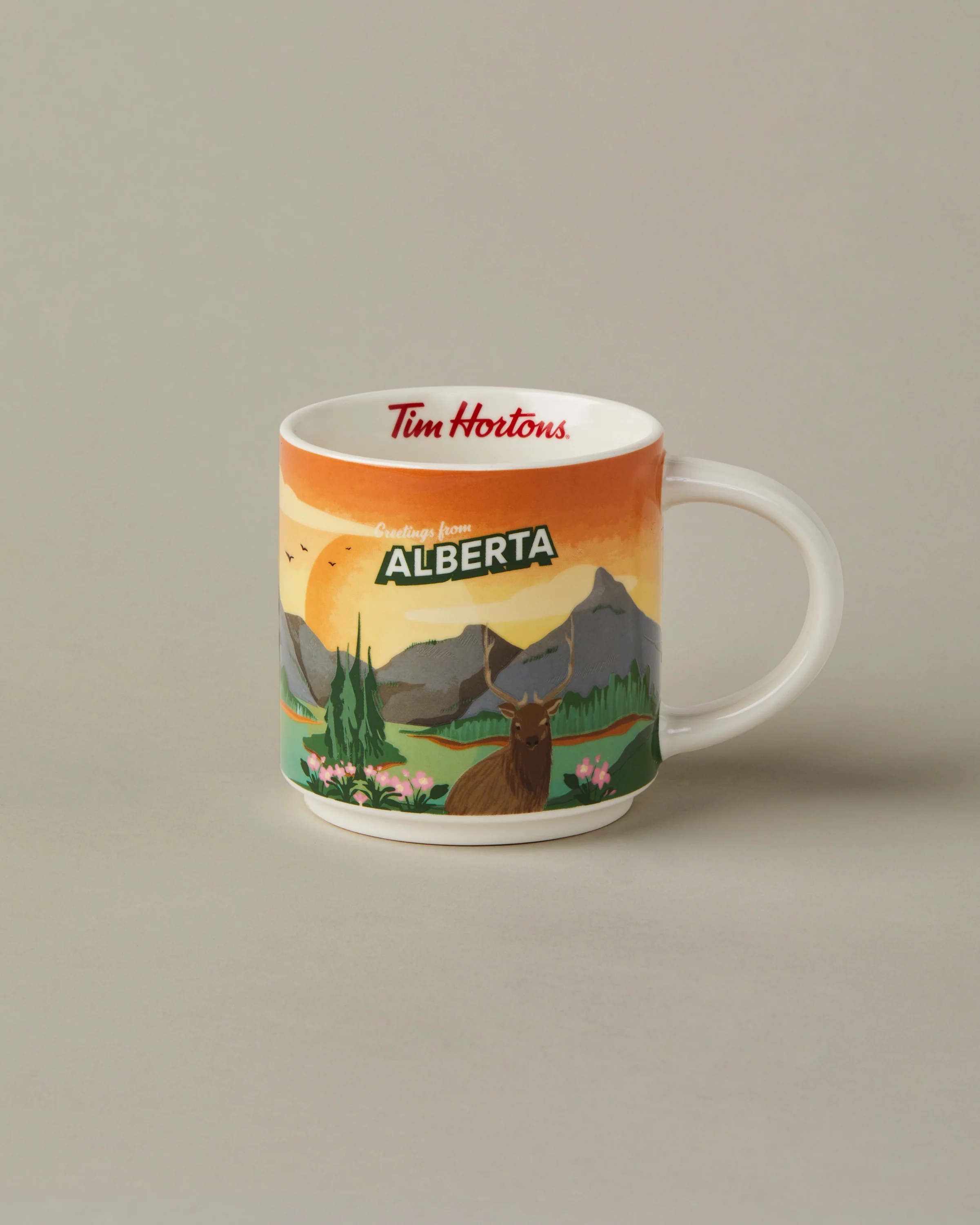 16oz Provincial Ceramic Mug - Alberta