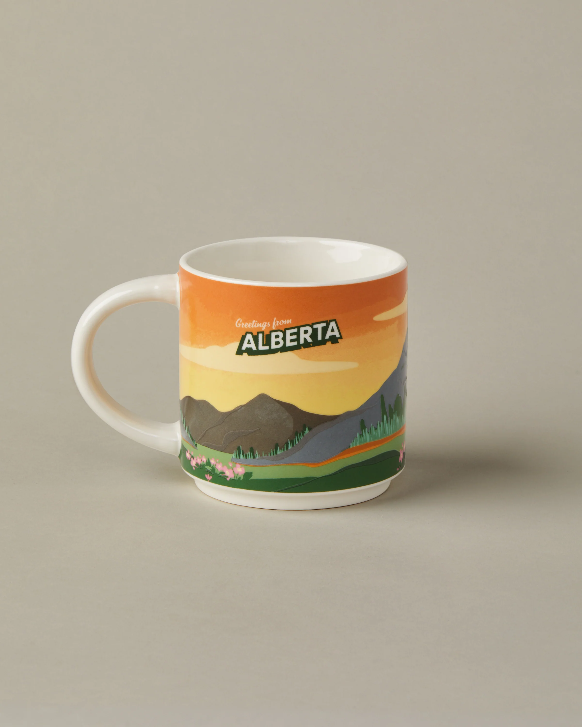 16oz Provincial Ceramic Mug - Alberta - Image 2