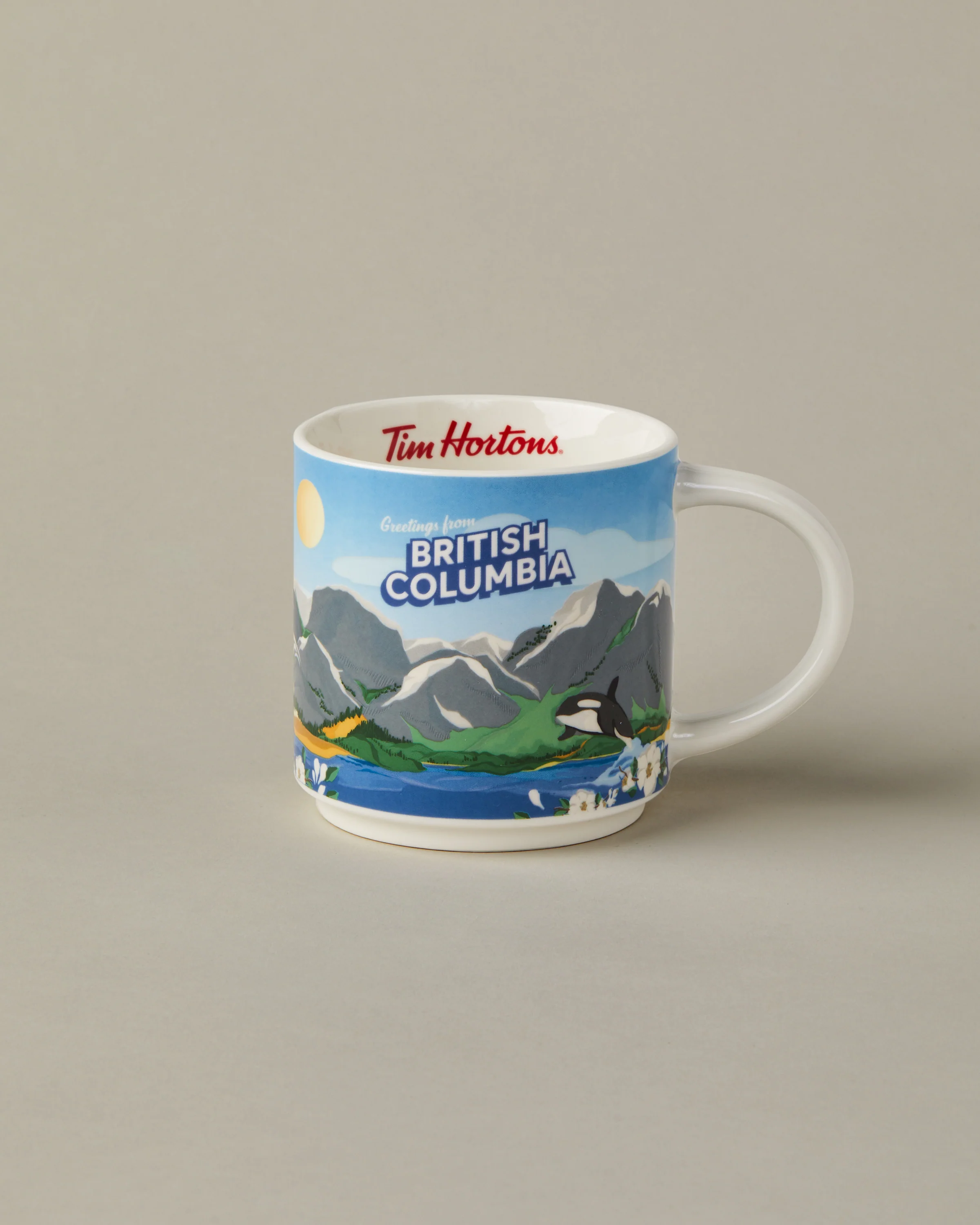 16oz Provincial Ceramic Mug - British Columbia