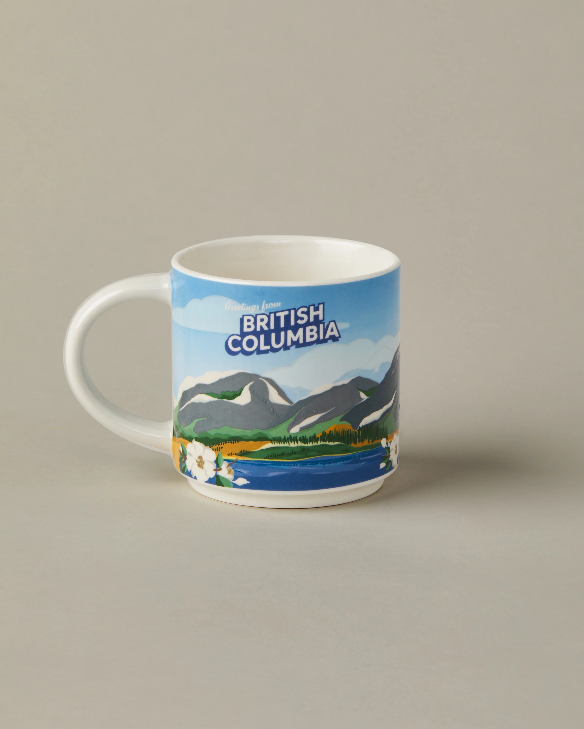 16oz Provincial Ceramic Mug - British Columbia - Image 2