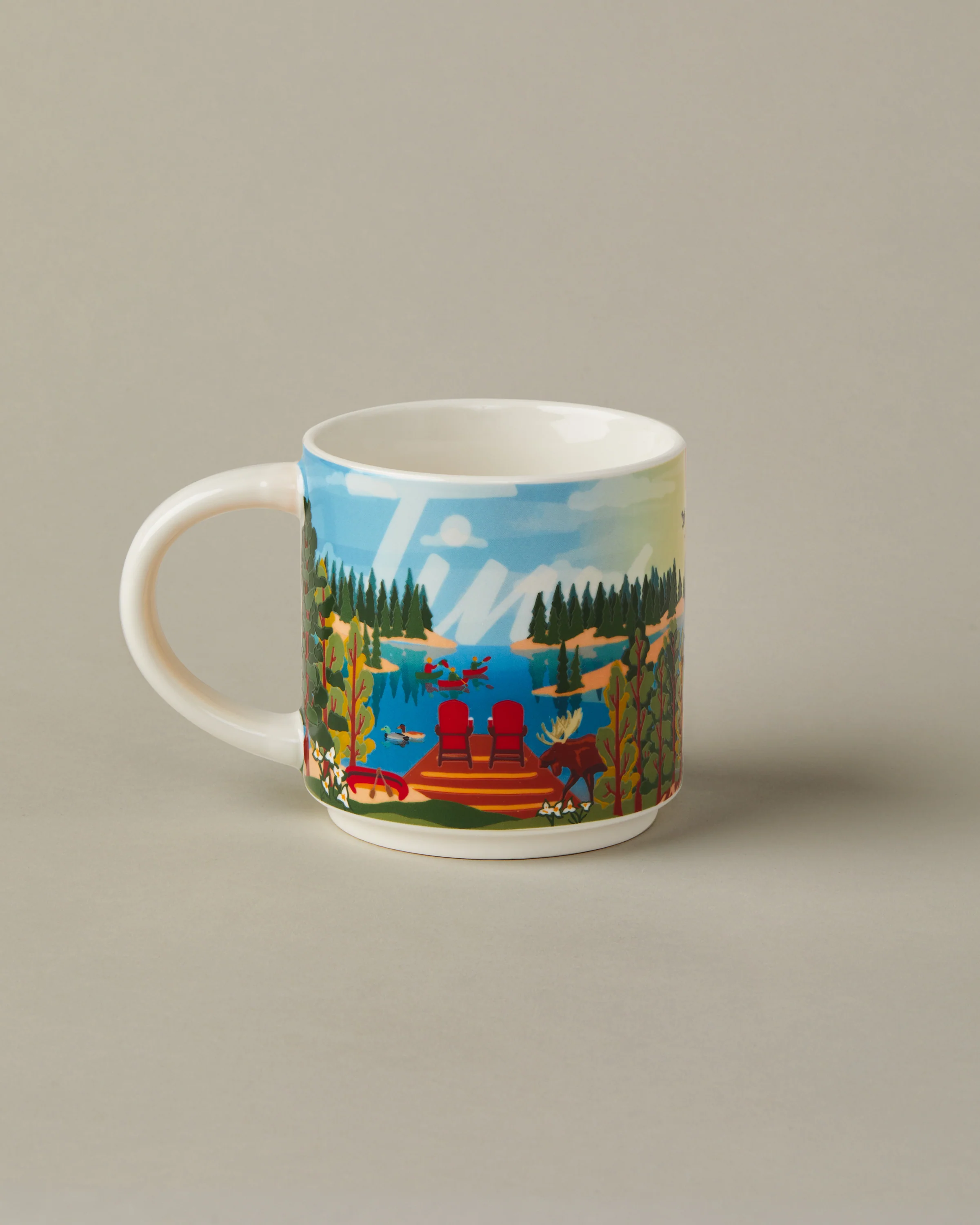 16oz Provincial Ceramic Mug - Ontario - Image 2