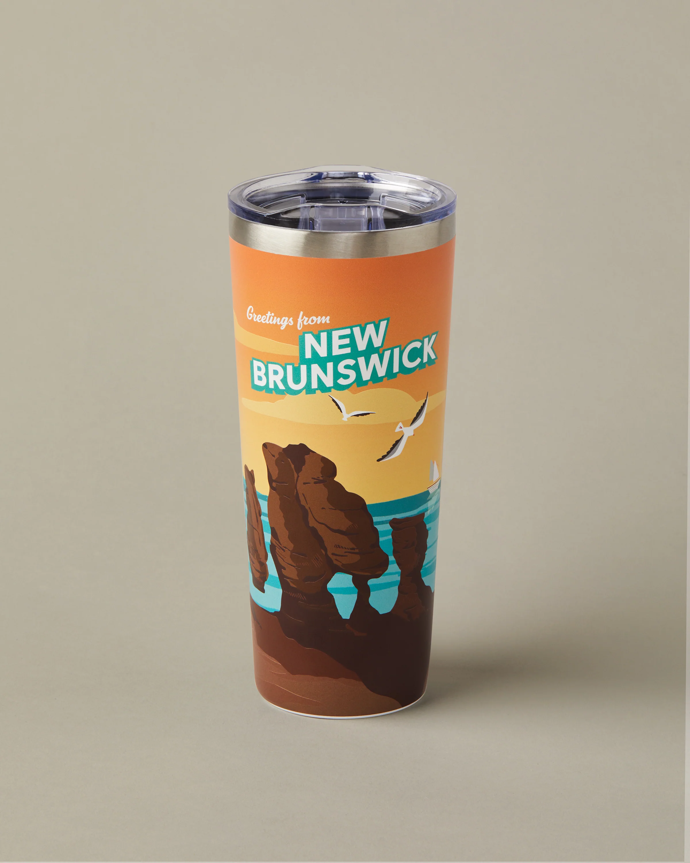 22oz Stainless Steel Travel Mug - New Brunswick