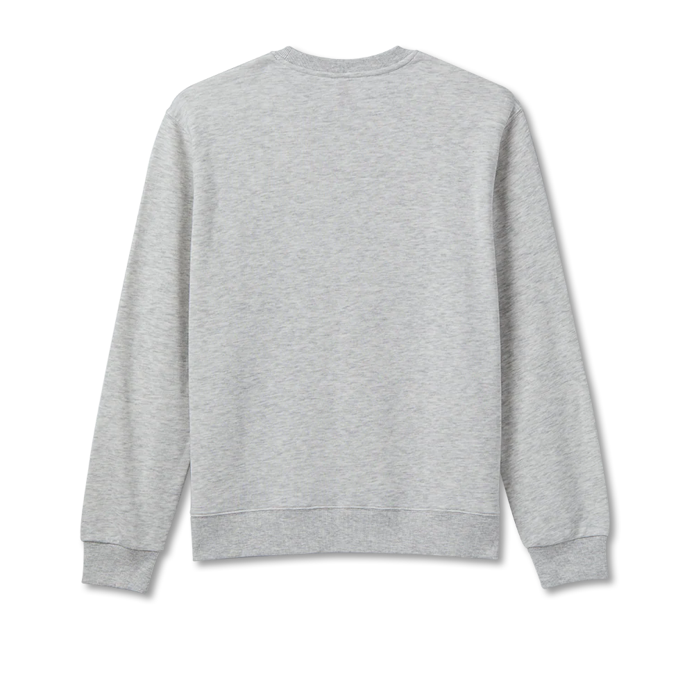 Bear Unisex French Terry Crewneck - Cloud Marl - Image 5