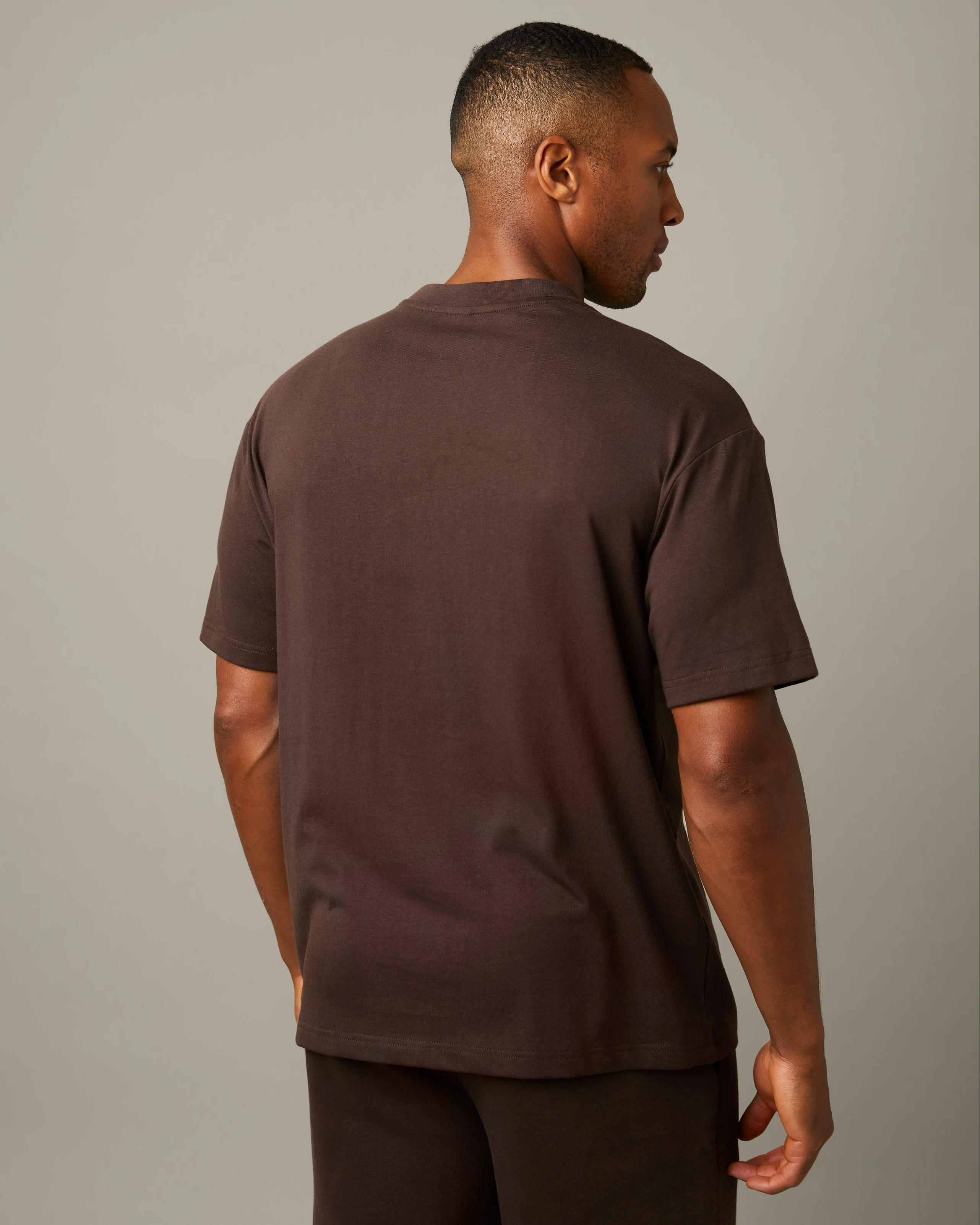 Retro Classic Logo Unisex T- Shirt - Espresso - Image 3