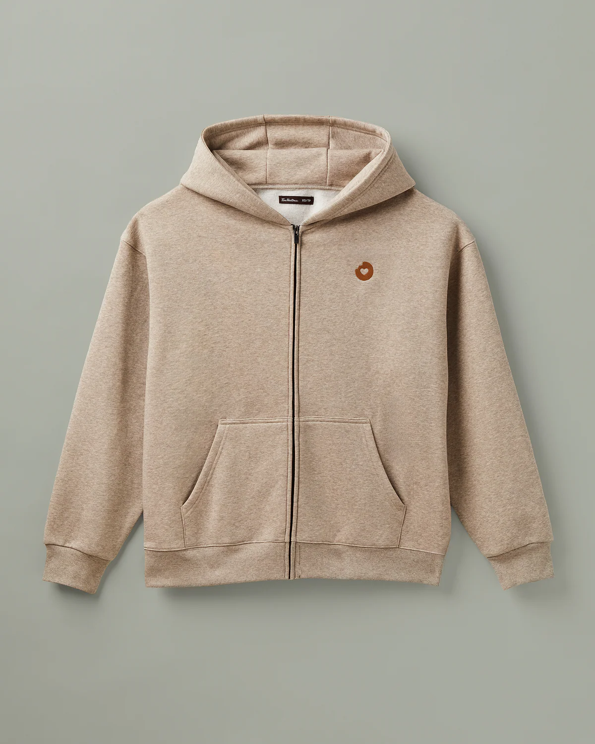 Donut Love Full Zip Hoodie - Iced Capp® Marl - Image 4