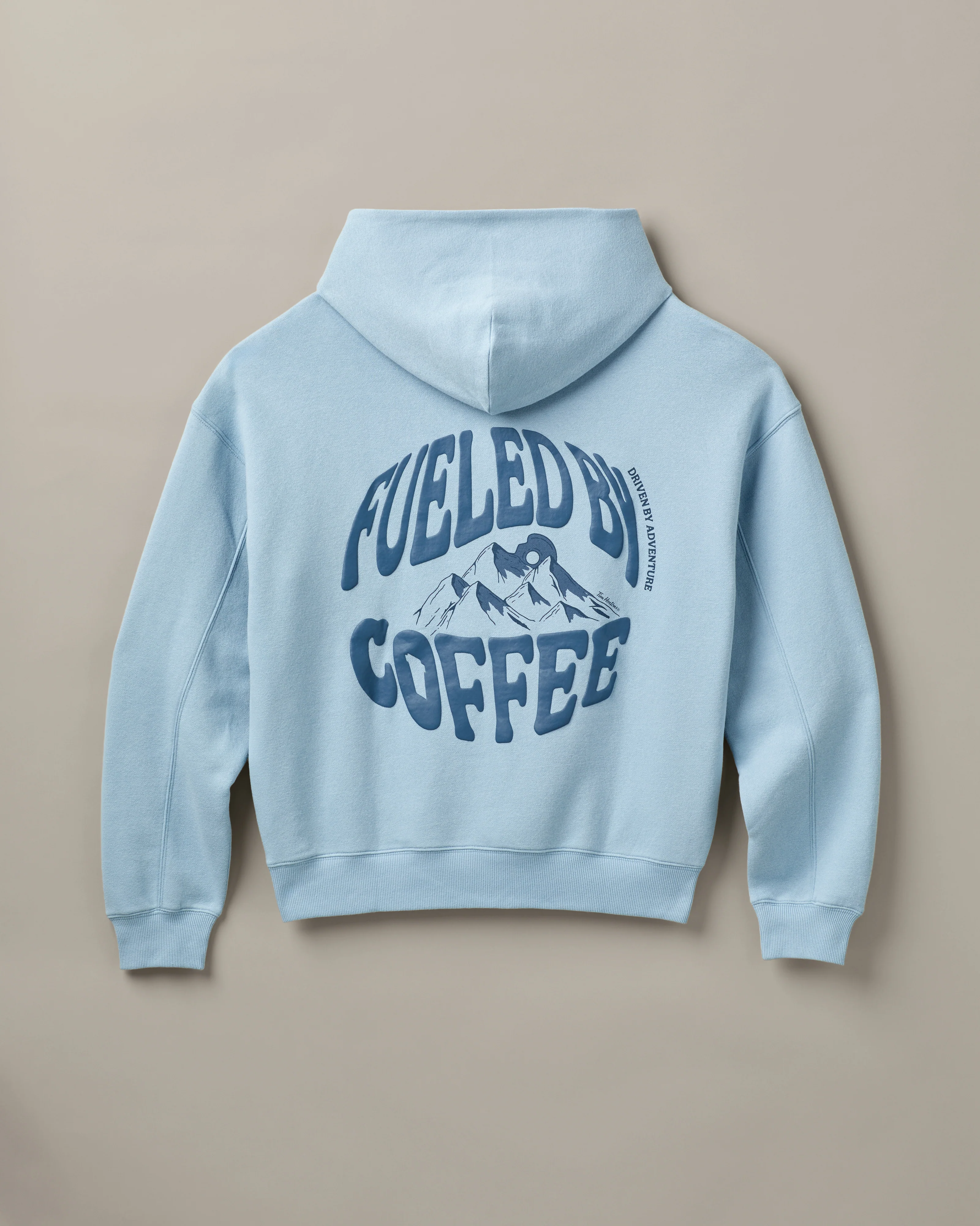 Fueled by Coffee Unisex Hoodie - Glacier Blue - Image 5