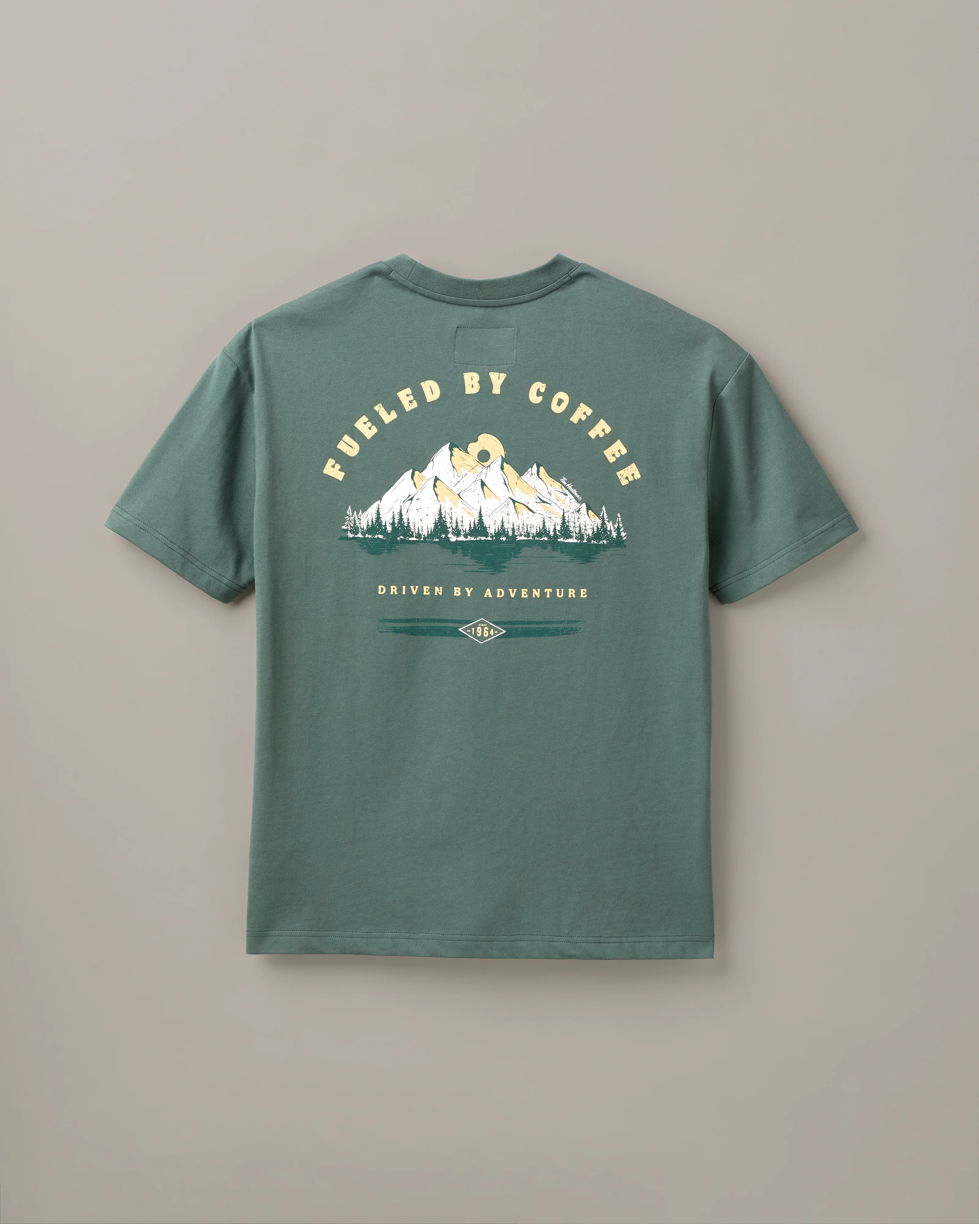 Fueled by Coffee Unisex T-Shirt - Forest Green - Image 4
