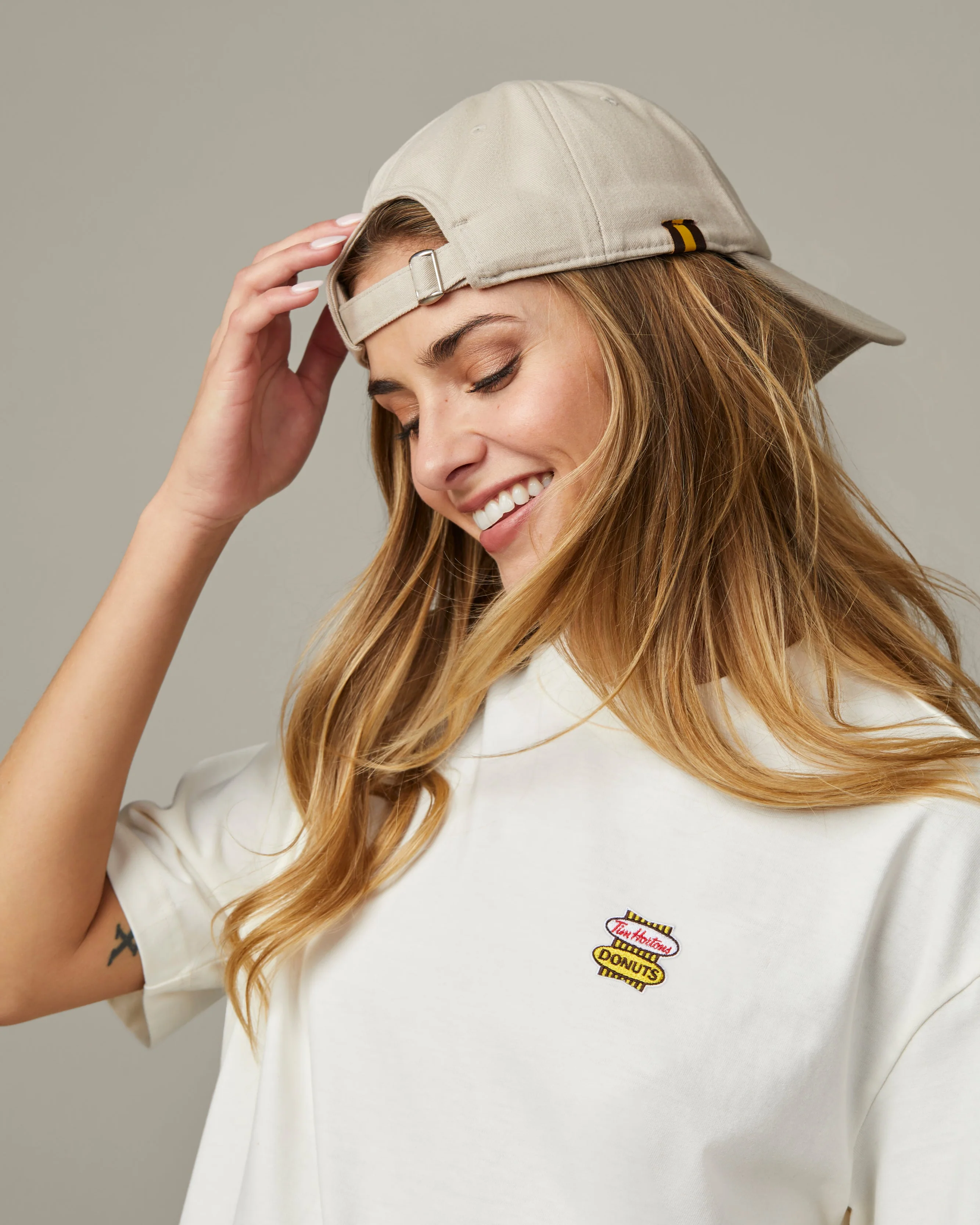 Retro Logo Unisex T-Shirt – Natural - Image 4
