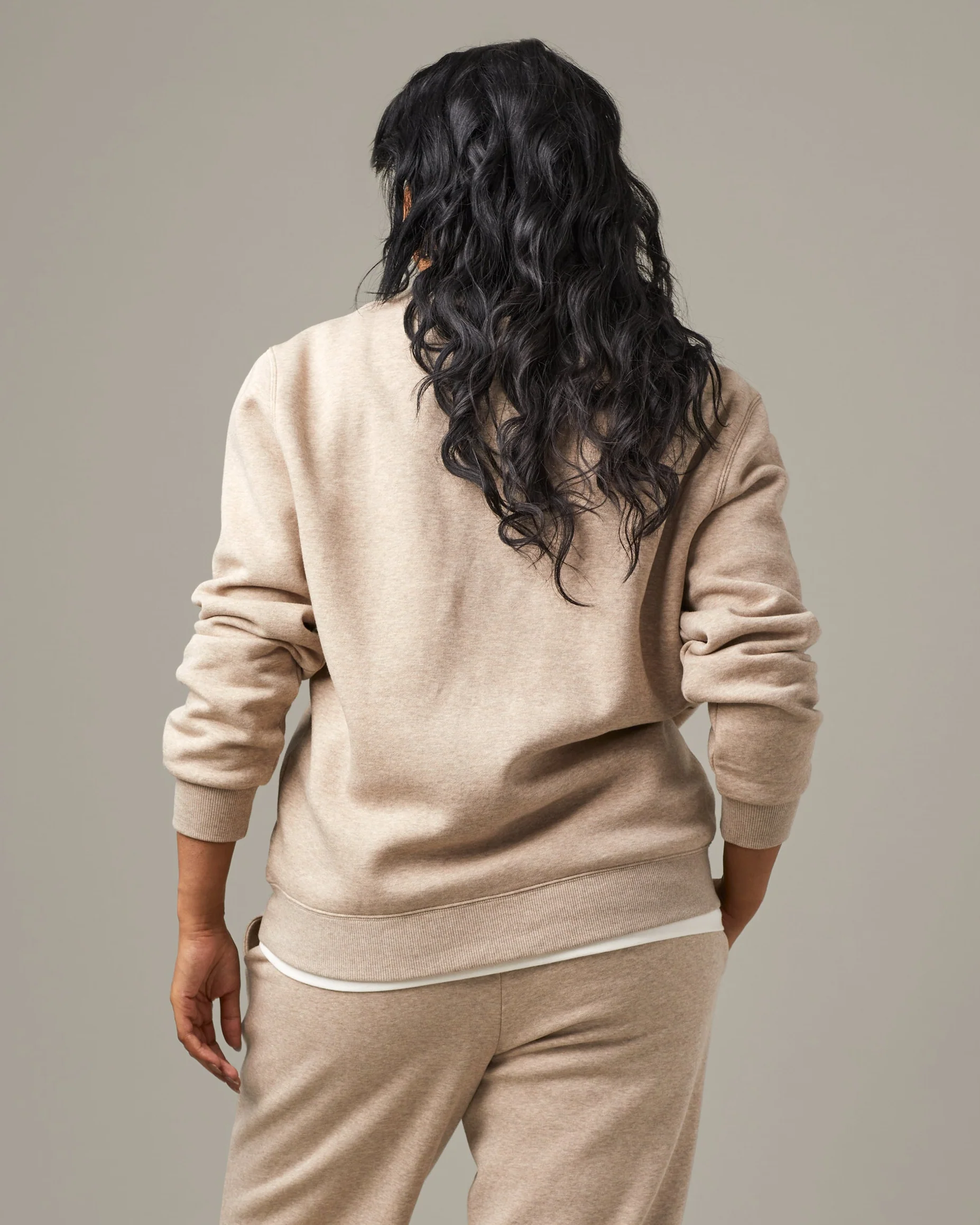 Retro Logo Unisex Crewneck - Iced Capp® Marl - Image 4
