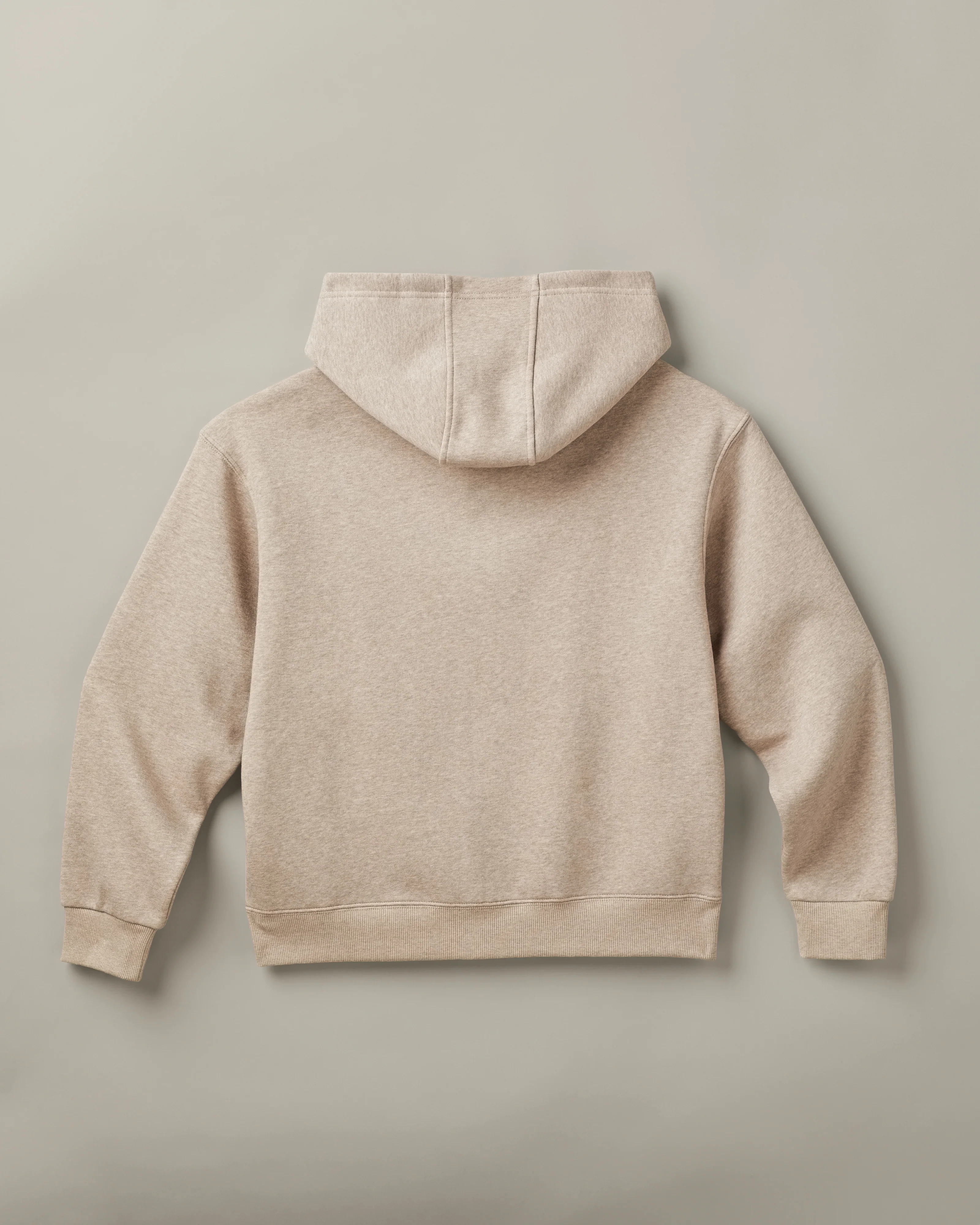 Retro Logo Unisex Full Zip Hoodie - Iced Capp® Marl - Image 5
