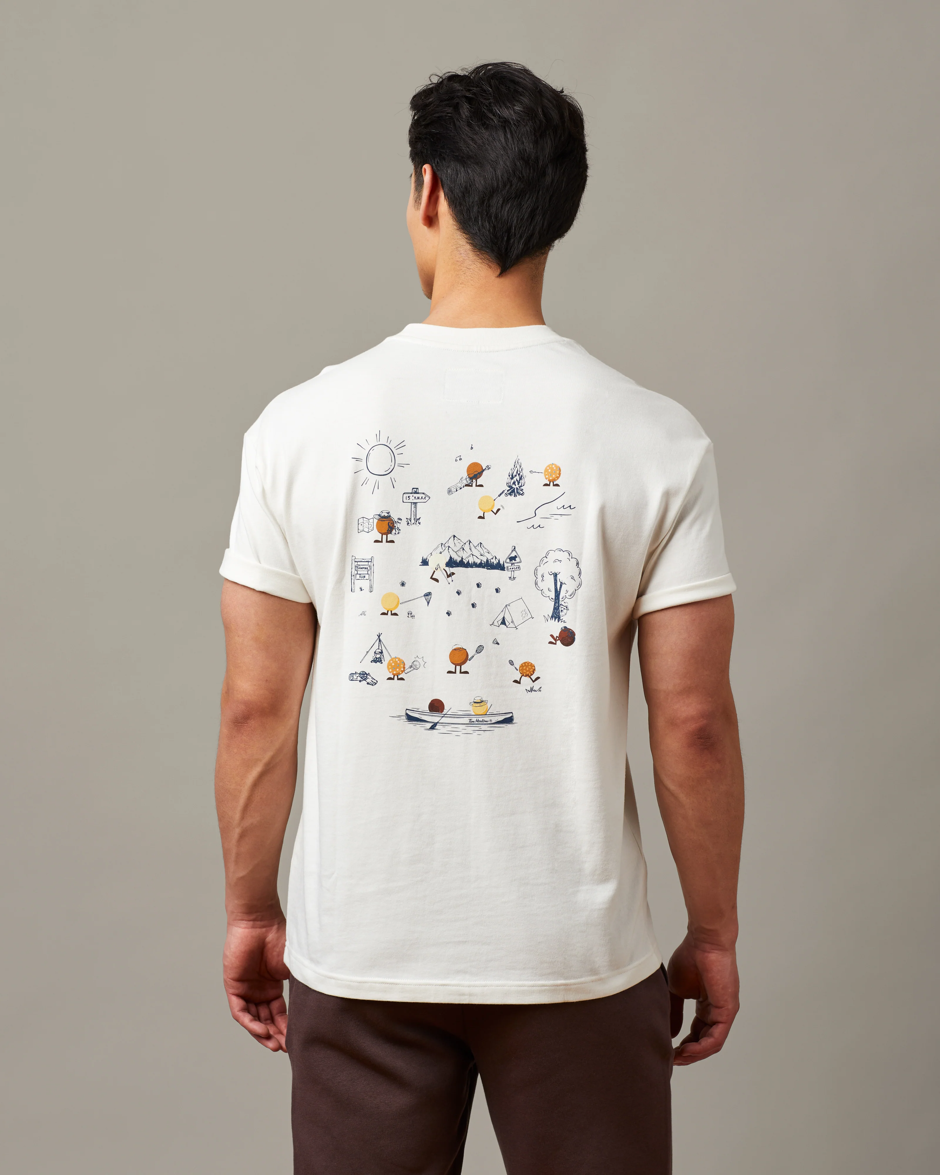 Timbits® Camp Unisex T-Shirt - Natural - Image 3