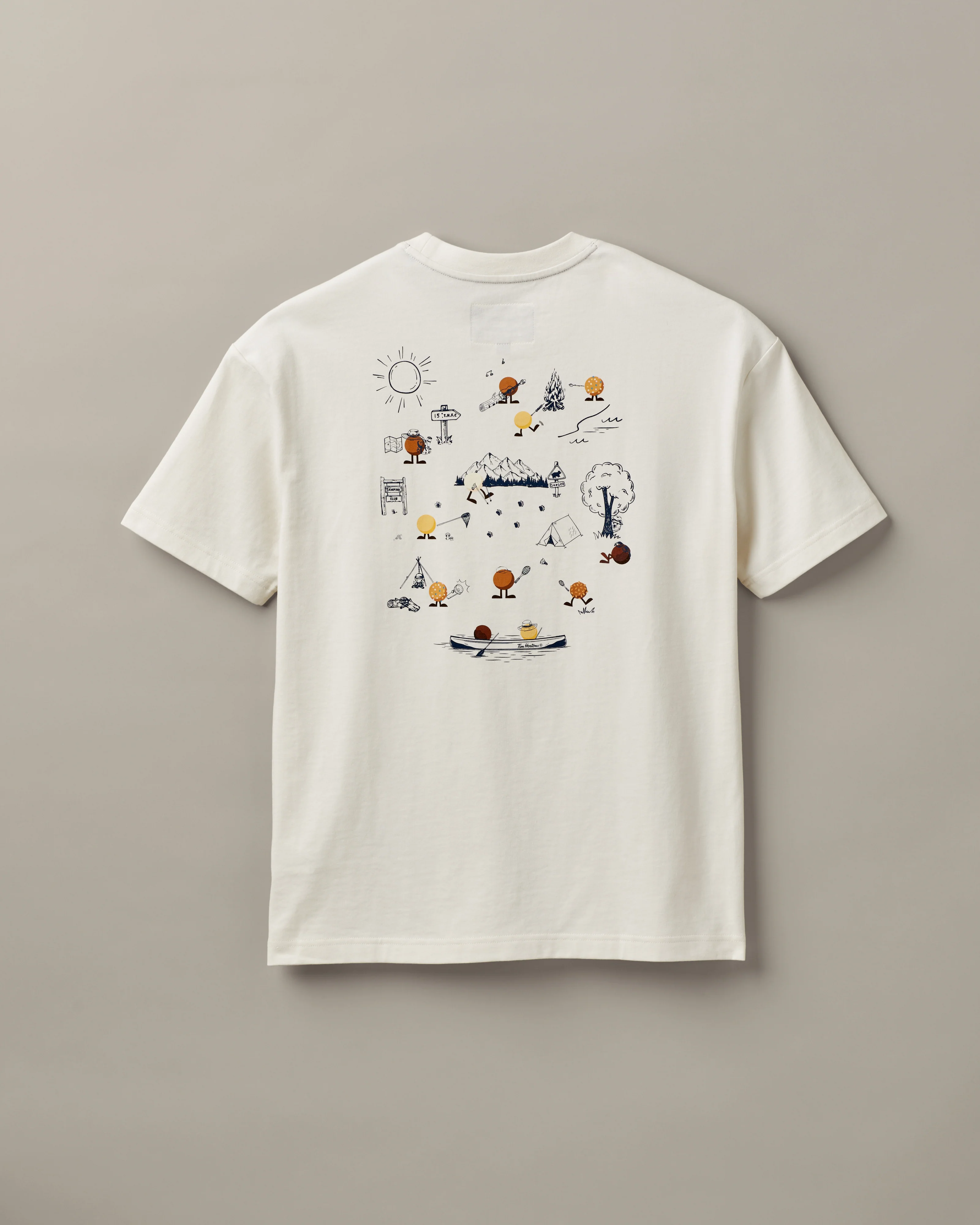 Timbits® Camp Unisex T-Shirt - Natural - Image 5