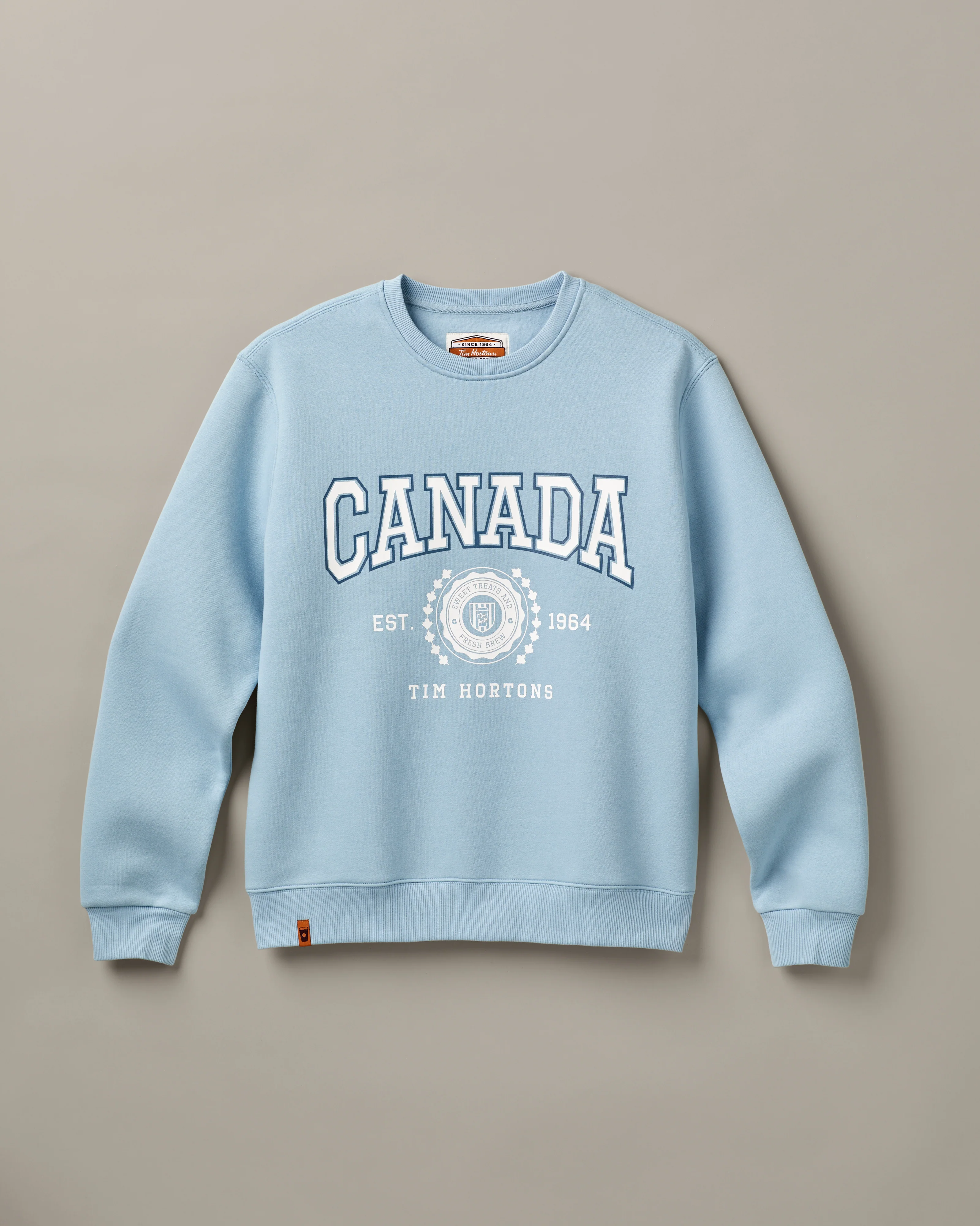 Tims Canada Unisex Crewneck - Glacier Blue - Image 5