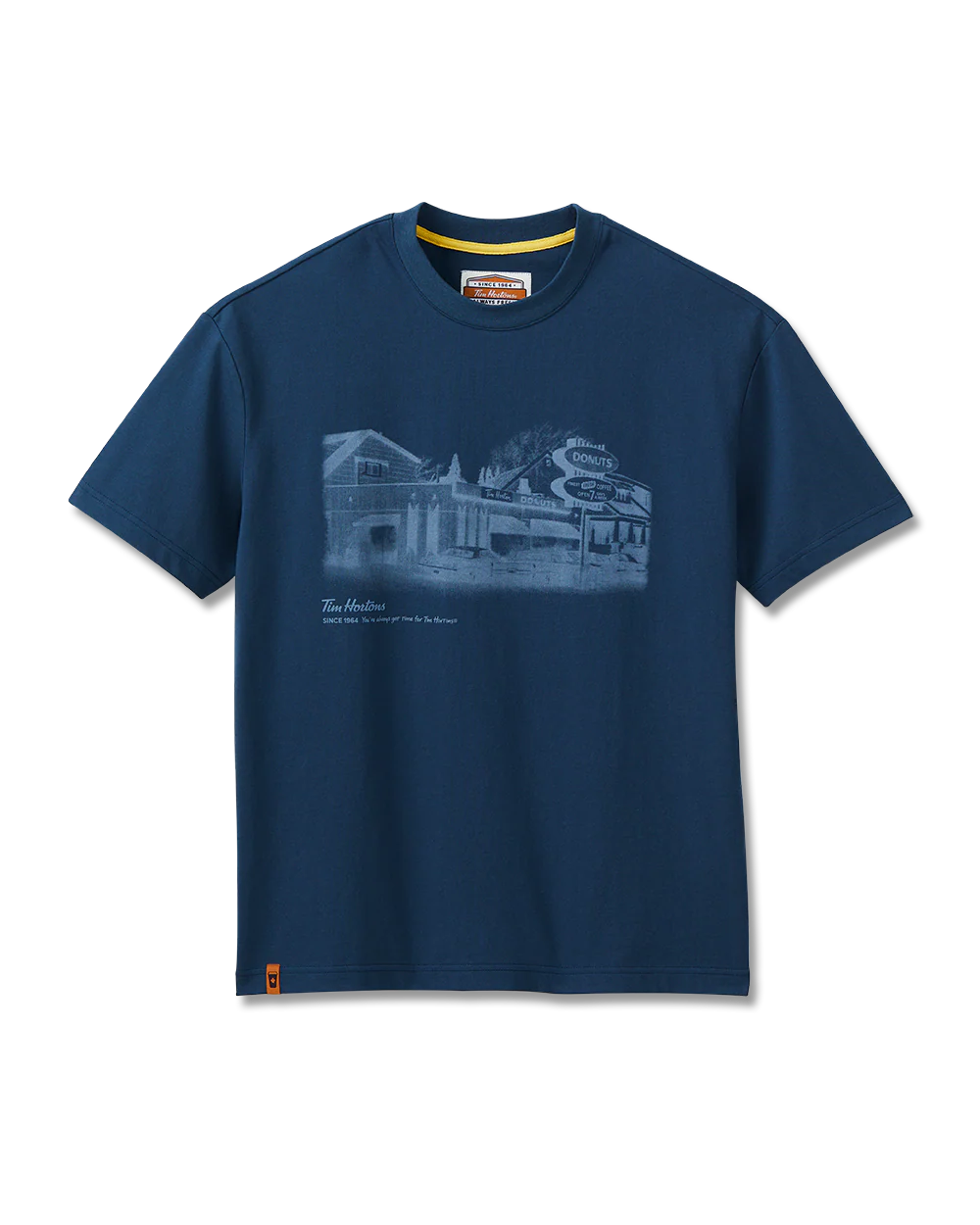 Vintage Restaurant Unisex T-Shirt  - Dark Slate - Image 6